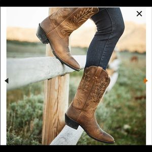 Ariat heritage western toe womens boots